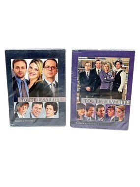 Toute La Verite DVD Lot 2 Season 1 Vol 2 and‎ 2 Vol 1 Lot 2 French  Francais